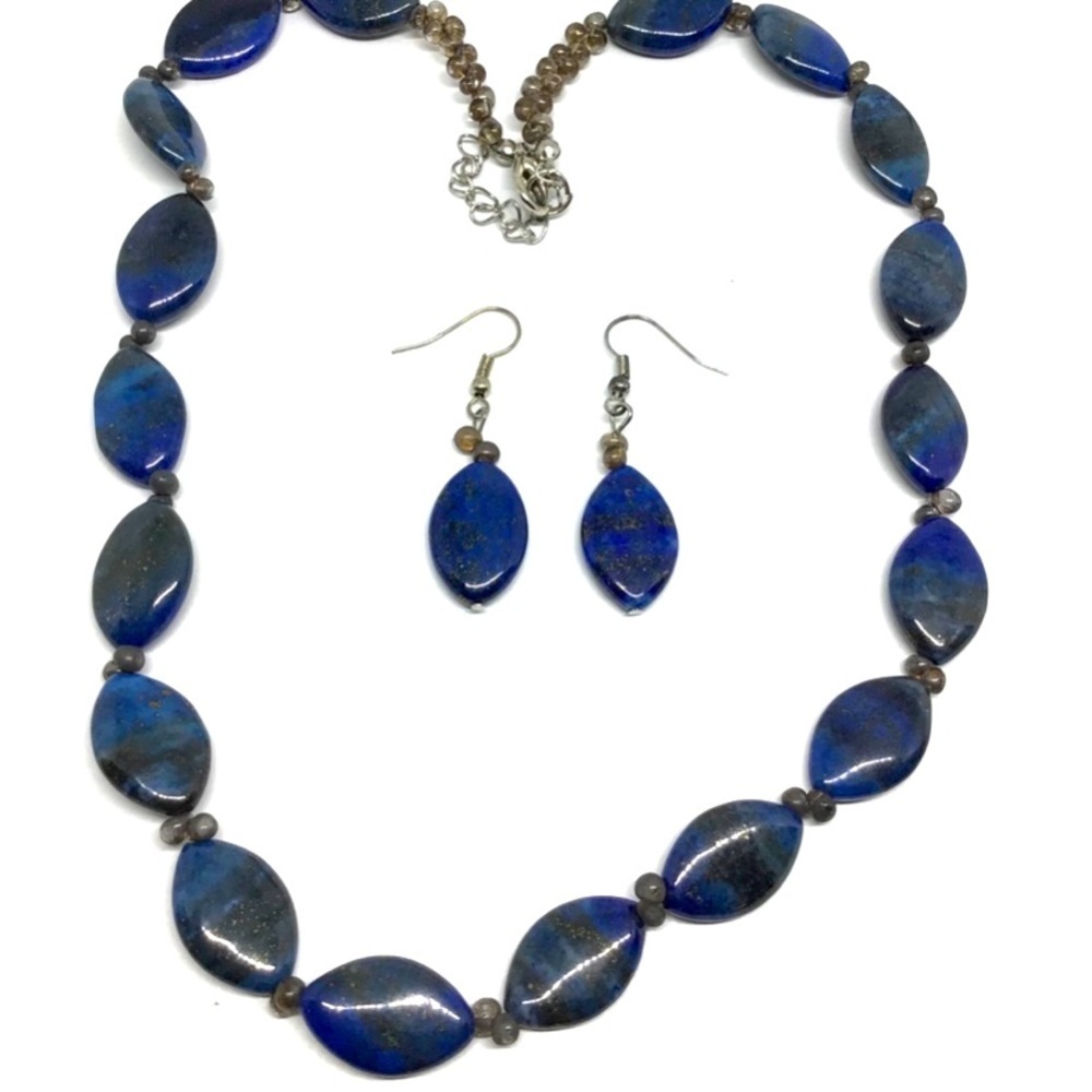 Jewelry set‎ - Lapis stones